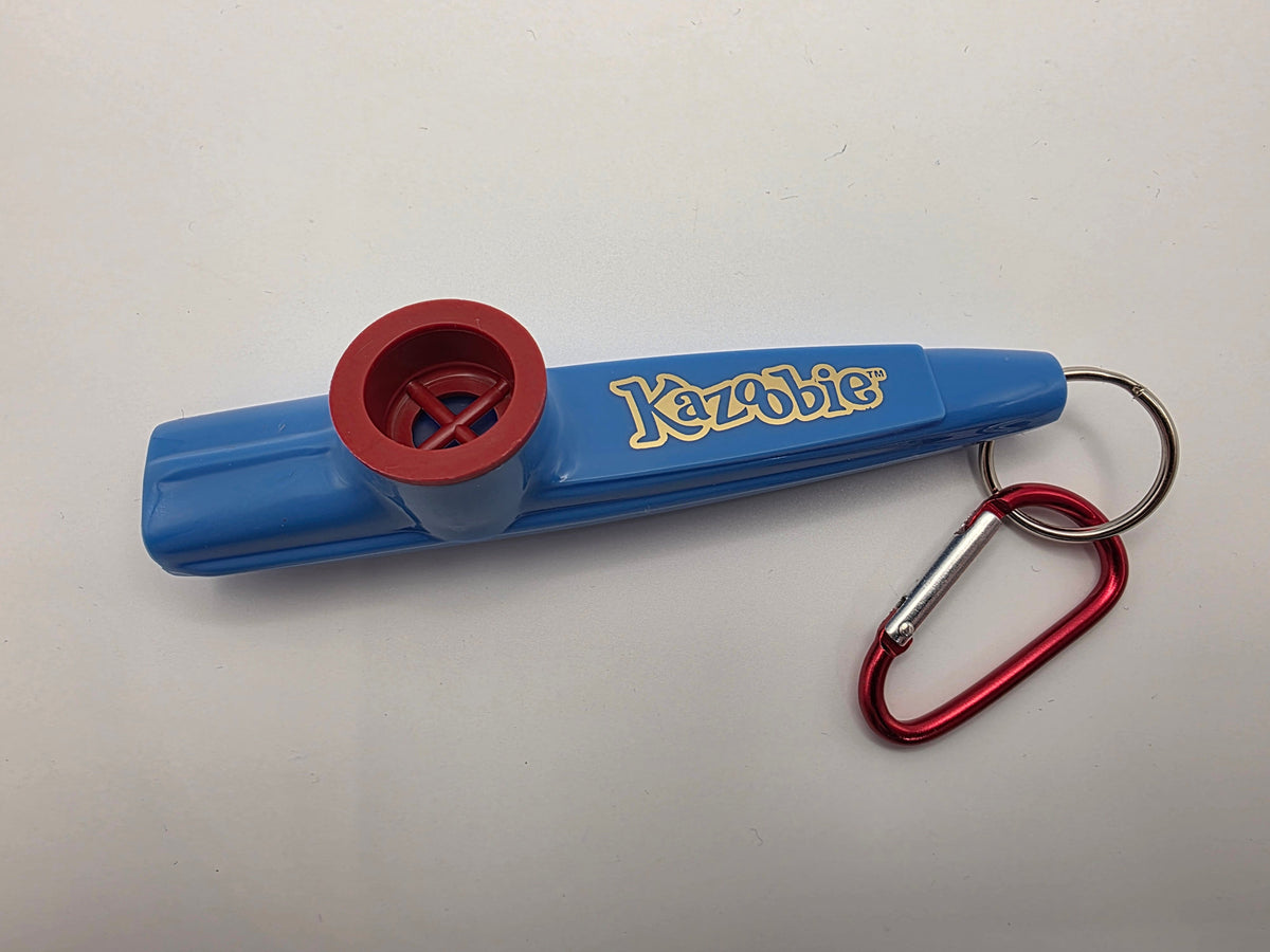Kazoobie Kazoo on a Carabiner – Kazoobie Kazoos