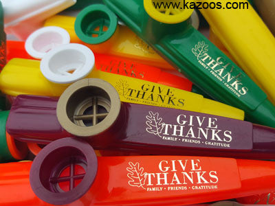 Thanksgiving Kazoos (Bag of 25 Kazoos)