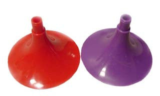 Red and Purple Bugle Bells (Bag of 25)