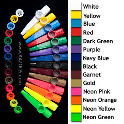 Custom Kazoos Custom-Imprinted and Plain Kazoos in Bulk – Kazoobie Kazoos