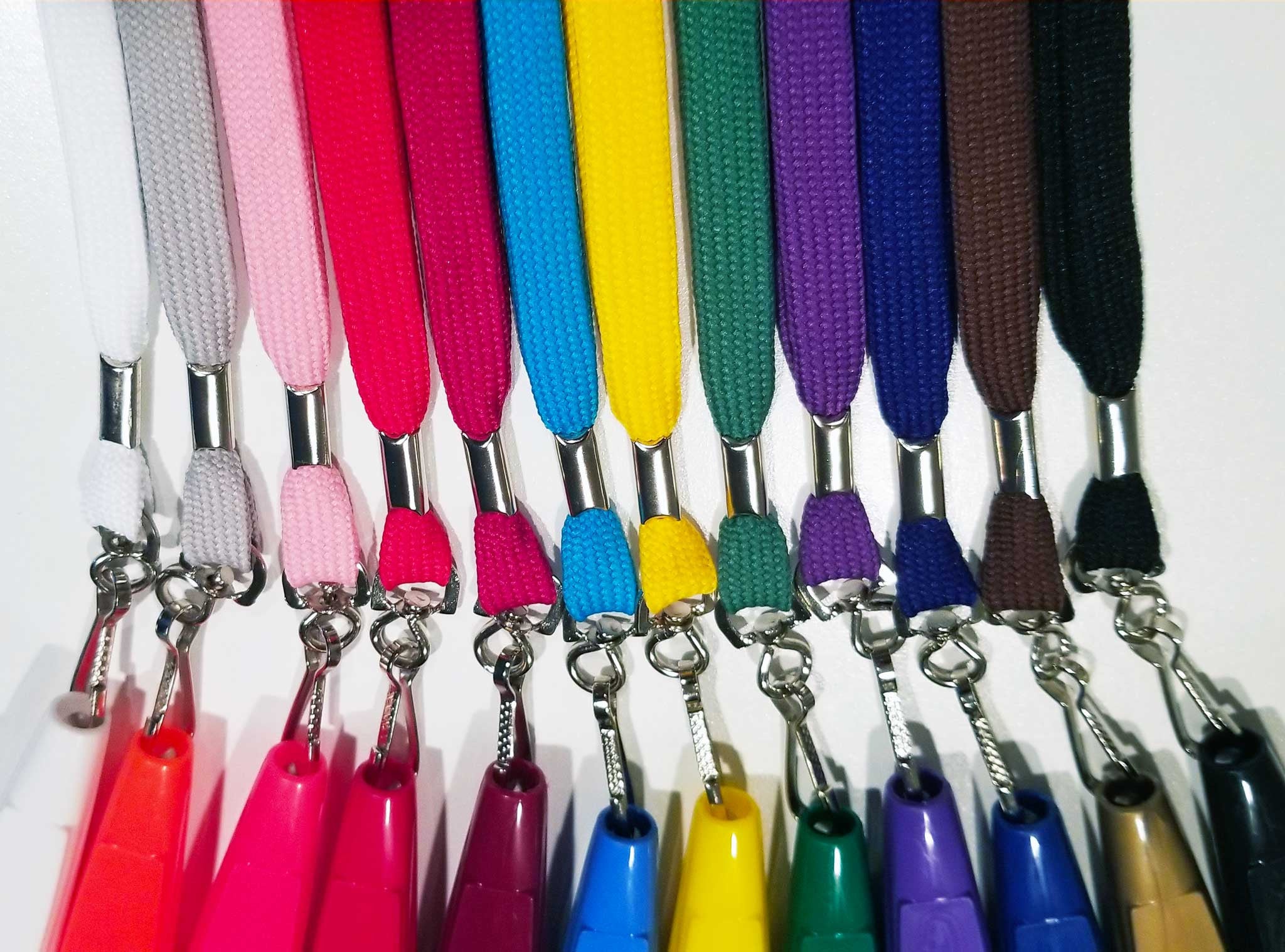 Custom Kazoos Custom Color Lanyard Kazoos (Bag of 12) – Kazoobie Kazoos