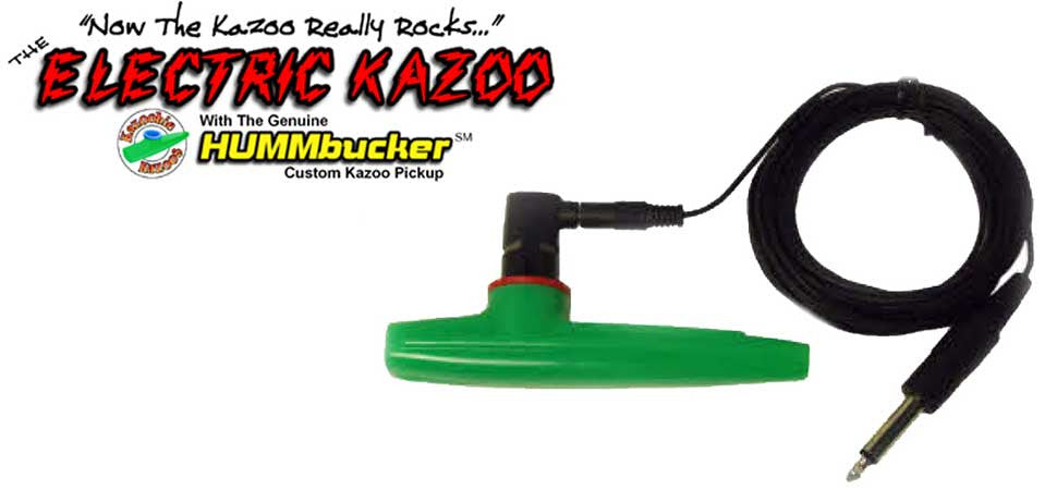 The Kazoobie Hummbucker Electric Kazoo